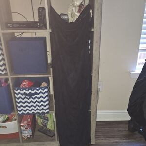 Paris Hilton Black Strapless Dress